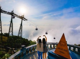 Image: Mountain Ba Tay Ninh: A new spring spiritual destination 2021