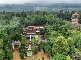 Image: Thien An Temple in Quang Ngai – the ideal destination for tranquility, beautiful scenery