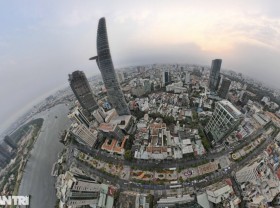 Image: A herd of more than 60 buffaloes appeared on Nguyen Hue flower street ready to greet the spring of Tan Suu