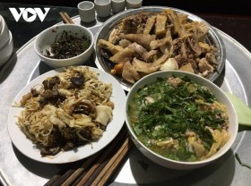 Image: Perilla chicken salad – a delicious Tet dish of the Dao Tien