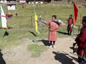 Image: Vietnamese family celebrates New Year Bhutan
