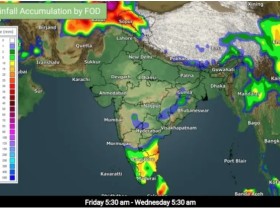 Image: India daily weather forecast latest February 21 Scattered to fairly widespread rainfall snowfall with isolated thunderstorms lightning and hail