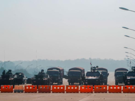 Image: Myanmar Fear and anger spreads through the country military coup seizes control