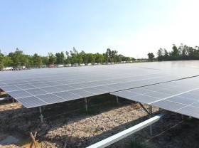 Image: First solar power plant in Hau Giang put into operation