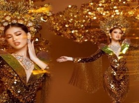 Image: Vietnamese beauty in top 10 Best National Costume at Miss Grand 2020