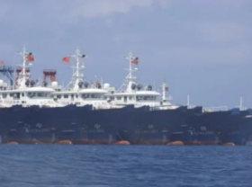 Image: China hoist with its own petard when warning Philippine fighter aircraft in the Bien Dong Sea South China Sea