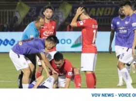 Image: Int’l media express shock at V.League 1 horror challenge
