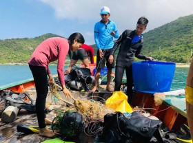 Image: Coral population remains well protected off Cham Island