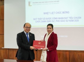 Image: Lecturer the youngest female associate professor at 34