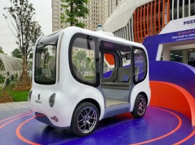 Image: Vietnam’s first autonomous vehicle debuts