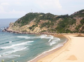 Image: The magnificent scene at the place where the first sunrise on the Vietnamese mainland was received