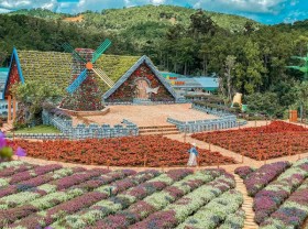 Image: Fresh Garden Dalat tourist area has just appeared
