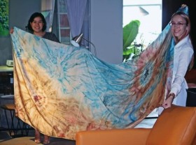 Image: Estonian artist falls in love with Vietnamese áo dài