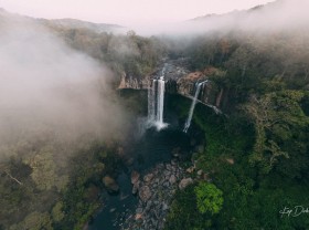 Image: Explore K50 waterfall in Gia Lai, a summer destination not everyone knows