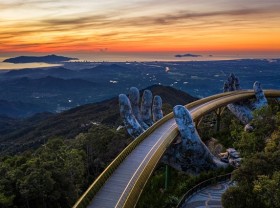 Image: Golden Bridge in Đà Nẵng tops the list of fresh wonders of the world