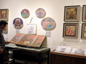 Image: From tradition to tradition Hang Trong folk paintings revival project