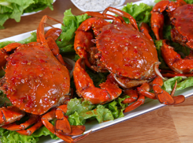Image: Recipe Fried crab with tamarind sauce