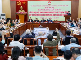 Image: 16 Politburo members, 4 Party Secretariat members nominated for NA election
