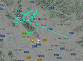 Image: Bamboo Airways plane makes emergency landing in Hanoi after hitting bird