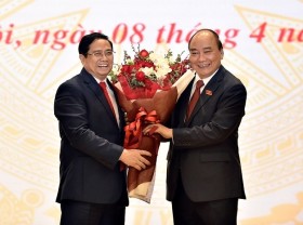 Image: Ceremony held for handover of duty to new Prime Minister