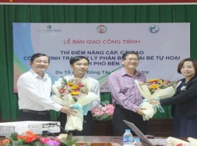 Image: First fecal sludge treatment plant handed over to Ben Tre city