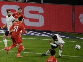 Image: North Macedonia claim memorable victory over Germany with late winner