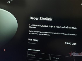 Image: Vietnamese can register to use internet via Elon Musk’s satellite project