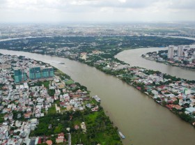 Image: Thanh Da Peninsula – meeting point to see Saigon at night