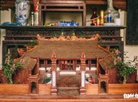 Image: Man’s painstakingly detailed scale model a homage to traditional Vietnamese architecture