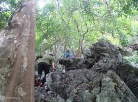 Image: Newly discovered underground stream in the cave