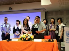 Image: Fetal heart rate monitors handed over to Central Highland and Central Provinces hospitals