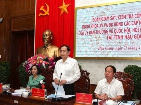 Image: Preparations for national election inspected