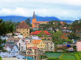 Image: Da Lat City Where tourists can experience four seasons in a day