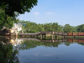 Image: Bridge to a village’s distant past