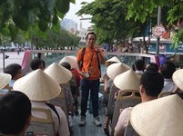 Image: Tour guides excited to get back into the field