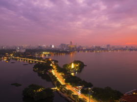 Image: Vietnam s capital city boasts a resplendent beauty at night