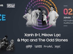 Image: Underground bands to play second LiveSpace Vietnam concert