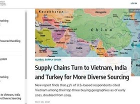 Image: Vietnam among top three buying geographies of US firms