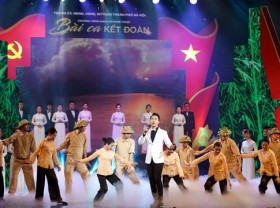 Image: Art programme celebrates success of national election