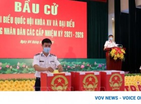 Image: Ba Ria – Vung Tau holds early voting ahead of upcoming elections