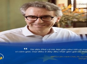 Image: EU ambassador with love for Vietnamese cuisine