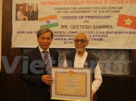 Image: Farewell Geetesh Sharma a great friend of Vietnam