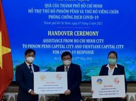 Image: Ho Chi Minh City supports Vientiane, Phnom Penh in COVID-19 control