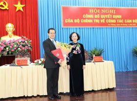 Image: Le Hong Quang appointed Party Secretary of An Giang Province