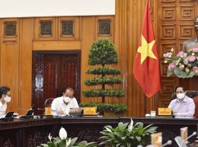 Image: PM calls for further vigilance against COVID-19