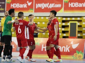 Image: Vietnam aim to grab second World Cup slot in Futsal