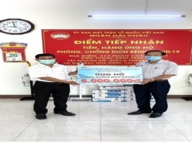 Image: Vietnam Cambodia Friendship Association in Da Nang supports Covid fight