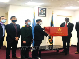 Image: Vietnam gifts medical supplies to support South Sudan against pandemic
