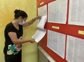 Image: Vietnam News Today May 17 Voters and election officials required to make health declarations