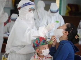 Image: Vietnam records 58 COVID-19 cases on May 21 afternoon